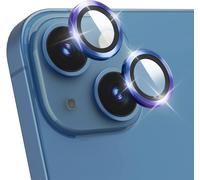 Caméra Arrière Protecteur Compatible Avec Iphone 14/14 Plus, Hd Anti Rayures Verre Trempé Protecteurs D'objectif Téléphone Portable, Lentille Coque Compatible Avec Iphone 14/14 Plus - Arcenciel