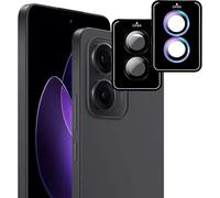 Caméra Arrière Protecteur Pour Oppo Reno 13F/ 13Fs, Individuels Métal Anneau De Lentille,Protection Objectif En Verre Trempé 9H[Sans Bulles D'Air] Multicolores & Noir