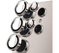 Caméra Arrière Protecteur Pour Samsung Galaxy S25 Ultra 5g, Hd Anti Rayures Verre Trempé Protecteurs D'objectif Téléphone Portable, Lentille Coque Pour Samsung Galaxy S25 Ultra 5g - Gris