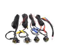 Caméra Arrière Voiture Caméra panoramique 360° 8K AHD 1080p pour Voiture, Compatible avec écran multimédia et Application 360