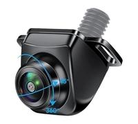 Caméra Arrière Voiture Caméra Recul pour Voiture Vision Nocturne 170 Degrés Œil Poisson sans Perforation AHD 1920 X 1080p CVBS Objectif Stationnement Universel(TypeA-CVBS-AHD 720P)