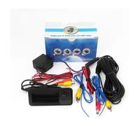 Caméra Arrière Voiture pour Fiesta MK6 Hatchback 2009-2017 Caméra Recul pour Voiture avec Poignée Coffre Et Système Stationnement Arrière(Set 2)