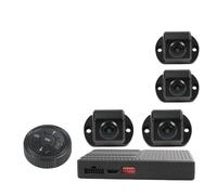 Camera Auto Caméra Panoramique 3D 360° AHD 1080p pour Camping-Car, Camping-Car, Voiture De Tourisme, Système De Reconnaissance Intelligente AI Caméra Recul(Only 360)