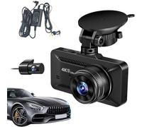 Caméra Auto - Enregistreur sans Fil pour Conduite avec Vision 4K - Caméra D'enregistrement 1080P Et Arrière - pour Véhicules Et Camions Parking Enregistrement Sécurité