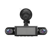 Caméra Automobile - Recordance de Rasage du Canal 1080p avec Moniteur | Carte de 32 Go Incluse, Image d'inversion arrière pour l' Gauche Gauche, des Angles Morts, caméras de sécurité