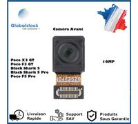 Caméra Avant 16 MP Premium pour Xiaomi Poco X3 GT / Poco F3 GT / Black Shark 5 / Black Shark 5 Pro / Poco F5 Pro