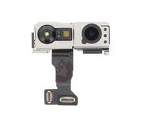 Caméra Avant 18MP pour iPhone 17 avec Capteurs Infrarouges Noir / Argent