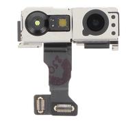 Caméra Avant 18MP pour iPhone 17 avec Capteurs Infrarouges Noir / Argent