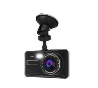 Caméra Avant de Vue de Face de Voiture Dashcam HD 1080P caméra pour Avant arrière 4.0 Pouces Voiture DVR Miroir enregistreur vidéo numérique Dvr(B12-6M RCC,32G)