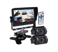 Caméra avant et arrière avec écran XXL 7"" / 17,78 cm, 170°, IR