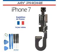 CAMERA Avant pour APPLE IPHONE 7 et Module Capteur de proximité + Luminosité Appareil photo Nappe Flex Front Face + Kit 8 Outils