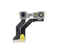 Clappio Caméra Avant pour iPhone 13 Objectif Frontal Noir