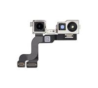 Caméra Avant pour iPhone 14 - Remplacement Frontal - Noir - Module de caméra frontale et nappe de connexion
