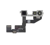 Caméra Avant pour iPhone 16e Capteur Selfie 12MP avec Nappe de Connexion Relife Noir / Argent