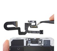 Caméra Avant pour iPhone 8 Plus Module Objectif Frontal + Nappe Connexion Noir