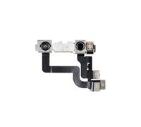 Clappio Caméra Avant pour iPhone XR Objectif Frontal Noir