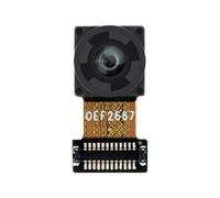 Caméra Avant pour Xiaomi Redmi 10C et 10A Objectif Frontal Nappe de Connexion Noir