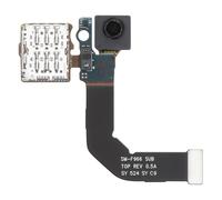 Caméra Avant Sous Écran 10MP Original pour Galaxy Z Fold7 avec Lecteur Nano SIM Samsung Noir