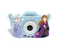 Lexibook, La Reine des Neiges, Appareil Photo 4-en-1 pour Enfant avec Protection, Fonctions Photo, vidéo, MP3 et Jeux, 15 Cadres pour Personnaliser Vos Photos, Carte mémoire de 8 Go Incluse, DJ078FZ