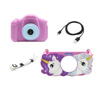 Lexibook, Unicorn Appareil Photo Enfant 4-en-1, DJ078UNI