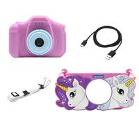 Lexibook, Unicorn Appareil Photo Enfant 4-en-1, DJ078UNI