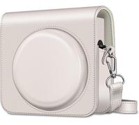 Camera Bag Case for Fujifilm Instax Square SQ40/SQ1 Instant Camera,Protective Pouch with Removable Shoulder Strap and Travel Bag in PU Leather.[J13]