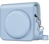 Camera Bag Case for Fujifilm Instax Square SQ40/SQ1 Instant Camera,Protective Pouch with Removable Shoulder Strap and Travel Bag in PU Leather.[J90]