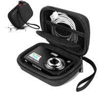 Camera Bag for Canon Ivy Mobile Mini CLIQ+ CLIQ 2+ 2 Wireless Bluetooth Portable Pocket Net Photo Paper Cable,1.0 Black,s,Camera case