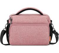 Camera Bag Waterproof Anti-Shock Case Shoulder Bag,Pink