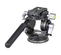 Camera Ball Head, Tête de trépied panoramique, Support vidéo Rotatif Universel for caméra Arca Swiss, Plaque à dégagement Rapide for Charge maximale 10kg,Parts(Dual Panorama Head)