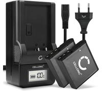 Camera Battery Compatible with Kodak LB-060, PIXPRO AZ525, AZ528, AZ522, AZ361 (3.7V, 950mAh) 2 Pieces + Charger