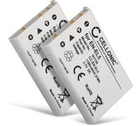 Camera Battery, Compatible with Nikon en-EL5, Coolpix P520, P500, P510, P100 (3.7 V, 1180 mAh) 2 Pieces