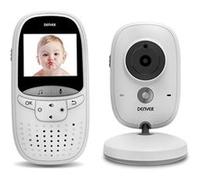 Caméra Bébé Sans Fil Denver BC_245 avec Écran 2 , Vision Nocturne IR 2m, Audio Bidirectionnel et Portée 260m