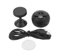 Caméra cachée WiFi compacte avec vision nocturne 1080p, surveillance à distance et objectif grand angle pour une surveillance intelligente.