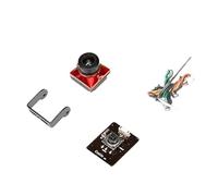Caméra Caddx Ratel 2 V2 avec Objectif 2.1mm 16:9 4:3 NTSC PAL, caméra Drone Compatible commutable(Ratel V2 Red)