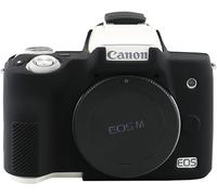Camera Case for M50 Soft Silicone Camera Case Cover with Buttons Lettering Lightweight Black,Black,Camera Case