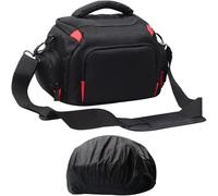 Camera Case,Shoulder Bag,Suitable for DSLR Cameras with Accessories,Large Single Shoulder Bag for Camera,Black,Backpack