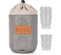 Camera Case-Universal Neoprene 2-in-1 DSLR Camera Lens Case-Soft Carrying Pouch-For All Size Photo Accessories