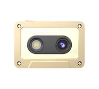 Caméra cassette rétro 2,44 cm HD 12 MP pour étudiants | Vidéo 1080p, photos 12 MP, design ABS compact, pour transfert OTG, support de carte TF, idéal pour la vie sur le campus