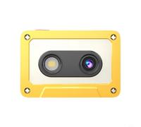 Caméra cassette rétro 2,44 cm HD 12 MP pour étudiants | Vidéo 1080p, photos 12 MP, design ABS compact, pour transfert OTG, support de carte TF, idéal pour la vie sur le campus