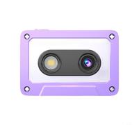 Caméra cassette rétro 2,44 cm HD 12 MP pour étudiants | Vidéo 1080p, photos 12 MP, design ABS compact, pour transfert OTG, support de carte TF, idéal pour la vie sur le campus