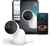 Caméra connectée - Philips Hue - Extérieur - Filaire - Vision nocture - 2K - Blanc