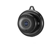 Caméra corporelle Accueil V380 sans fil WIFI Mini caméscope 1080P caméra de vision nocturne Smart Auto Baby Monitor Surveillance Len(With 32GB Card,E-U)