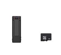 Caméra corporelle B21 HD 1080P Mini caméra portable enregistreur vidéo numérique caméra de corps caméscope magnétique miniature caméscope(Camera Add 128GB)