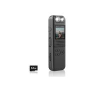 Caméra corporelle, caméra corporelle de police vidéo HD 1080P, clip portable rotatif pour les forces de l'ordre, la sécurité,