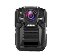 Caméra corporelle, Caméras corporelles for les forces de l'ordre, 1080P, grand Angle 140 °, monté sur le corps, enregistreur vidéo, GPS, Vision nocturne IR,Détection de mouvement(With 64GB Card)