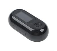 Caméra corporelle compacte 4K avec contrôle par application WiFi à un seul | Format de poche : 8 x 8 x 10 cm, corps en ABS léger, facile à transporter, pas de volume pour les aventures et les voyages