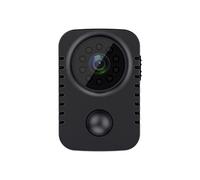 Caméra corporelle haute définition Mini Caméra Caméra sans fil 1080p Sécurité Caméras de poche Motion Activé Petite Nanny Cam for voitures webcam webcam(With 128G card)