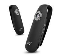 Caméra corporelle Portable, Petite caméra 1080P pour Corps caché, Facile à Installer, caméras corporelles Portables, capteur vidéo élevé, pour randonnée, vélo, conférence, Bureau, extérieur