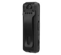 Caméra corporelle sportive, clip arrière, clé indépendante, 6 lumières de nuit, caméra corporelle d'action portable pour vélo